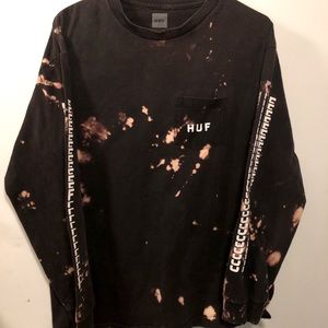 Huf Long sleeve distressed